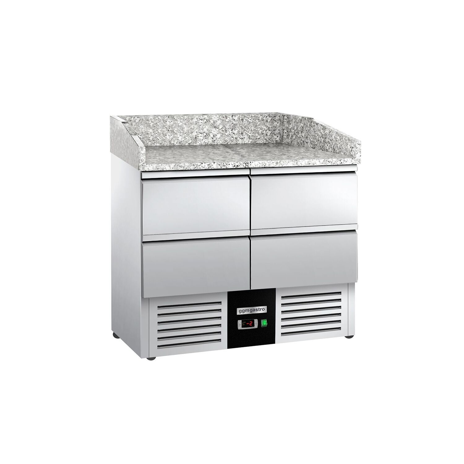 Pizzakühltisch PREMIUM - 900x700mm - 4 Schubladen