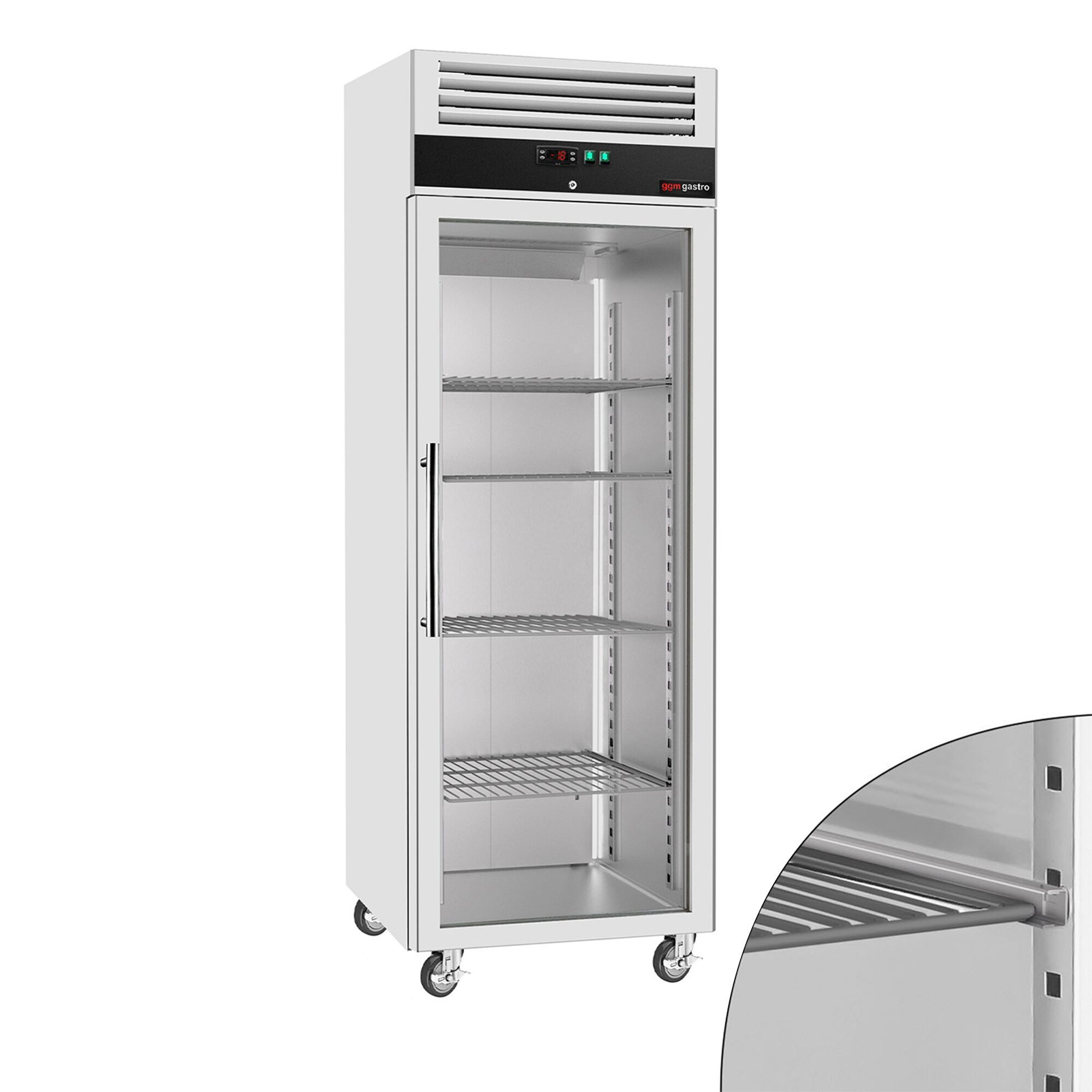 Tiefkühlschrank ECO - 600 Liter - mit 1 Glastür