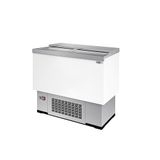 Flaschenkühltruhe - Kunststoffbeschichtung weiß - 200 Liter