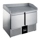 Pizzakühltische PREMIUM - 2300x700mm - 5 Türen