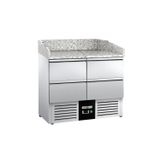 Pizzakühltisch PREMIUM - 900x700mm - 4 Schubladen