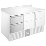Schubladenblock bestehend aus: 2x1/2 Schubladen