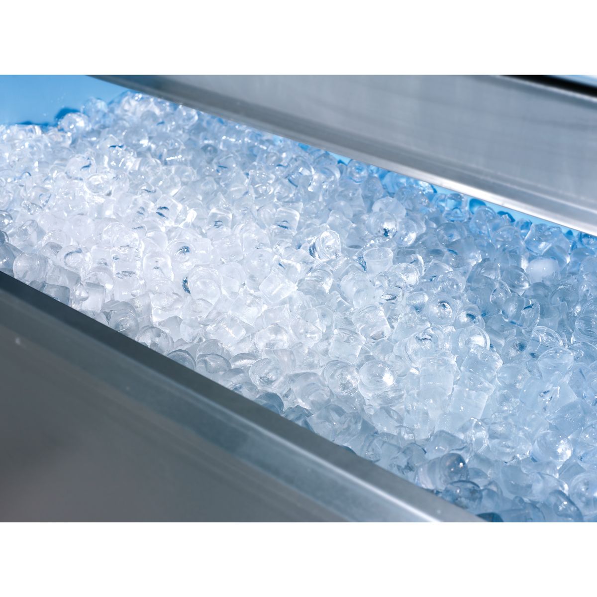 Máquina comercial para hacer hielo de 120 libras/24 horas con capacidad de  hielo de 35 libras, 45 cubos de hielo transparentes listos en 11-20  minutos, máquina de hielo grande independiente de acero : Electrodomésticos  