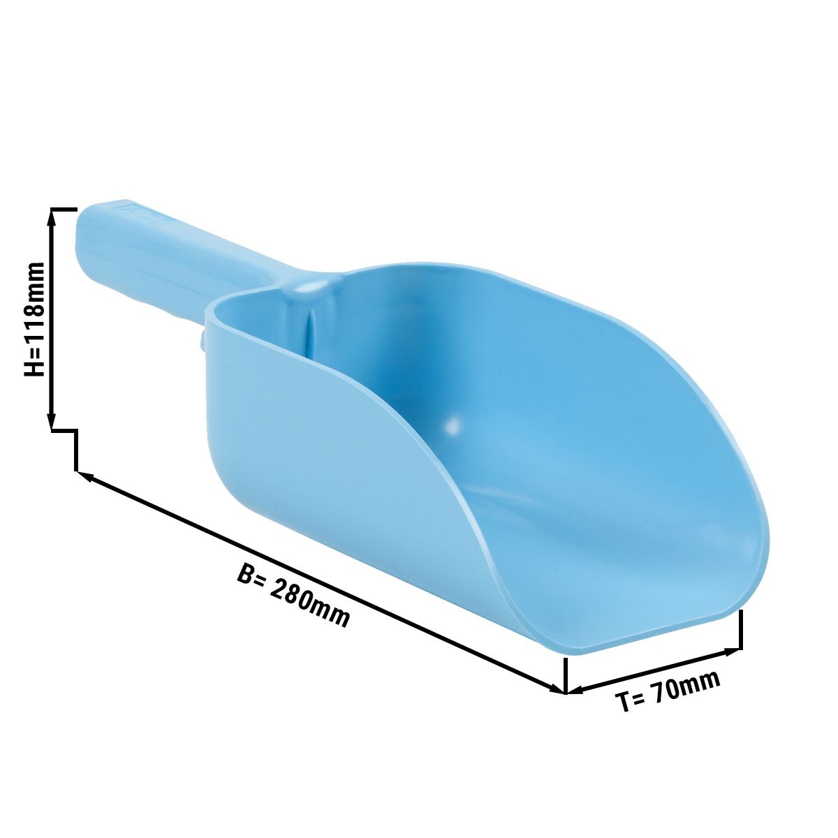 Paletta per ghiaccio per macchine per cubetti di ghiaccio - piccola