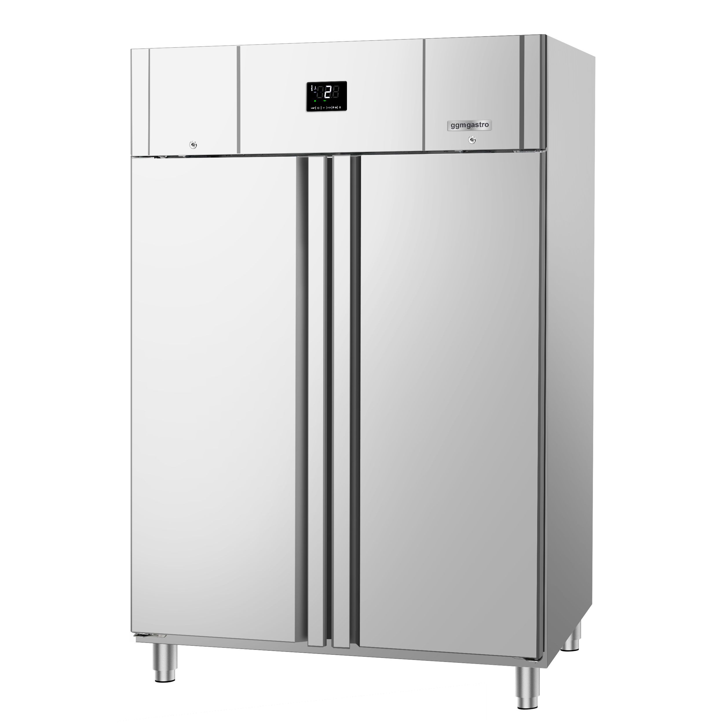 Gastro Kühlschrank - 1200 l - 6 Einstellbare Regale (2/1 GN) - auf Rädern -  inkl. Regale - Maxima
