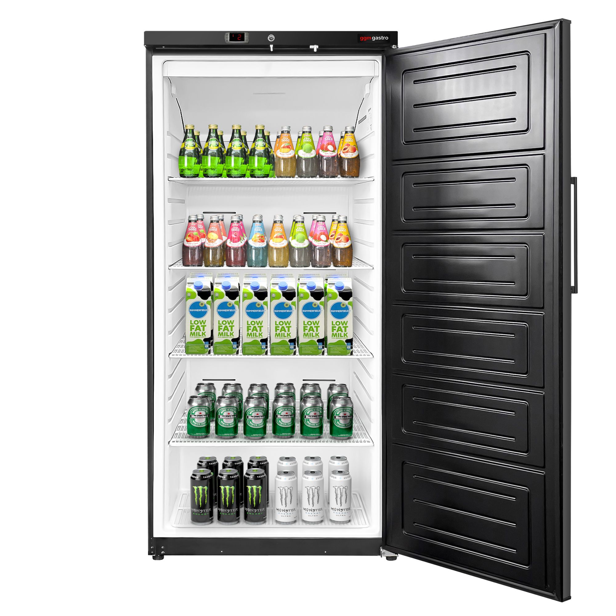 Lagerkühlschrank ECO - GN 2/1 - 600 Liter - mit 1 Tür