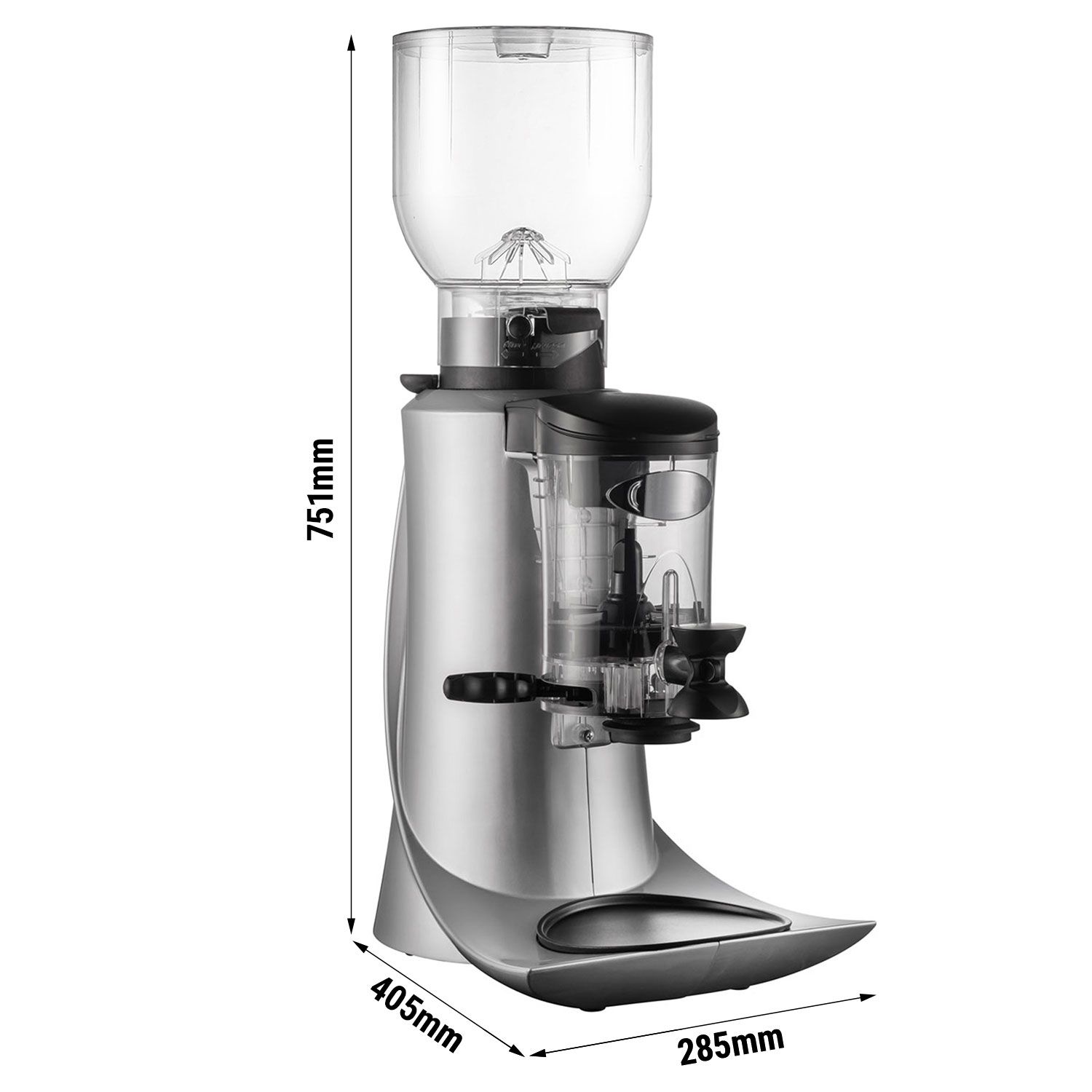 Moulin à café - Argent - 2kg - 500 Watt - 55dB