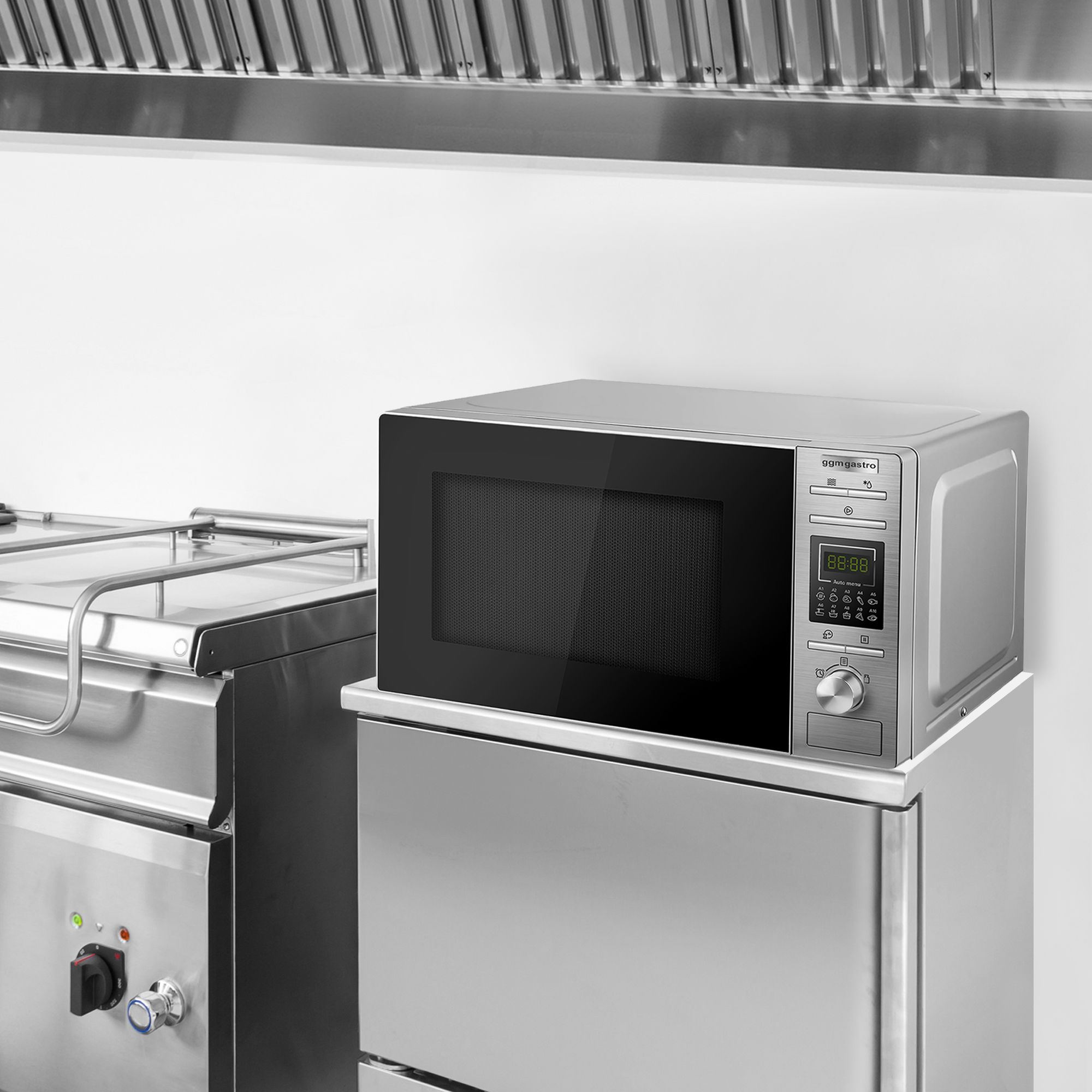 Microondas con grill - Digital - 20 litros - 1000 vatios