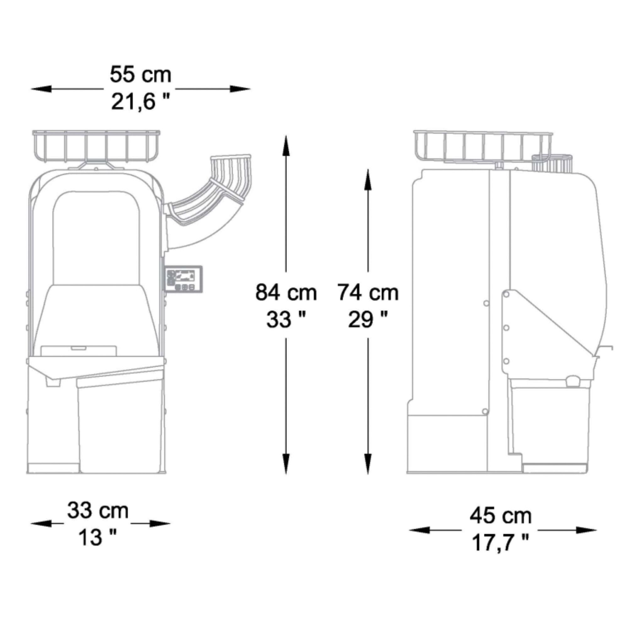 Spremiagrumi Elettrico - Argento - manuale alimentazione - inclusa  rubinetto magnetico a regolatore