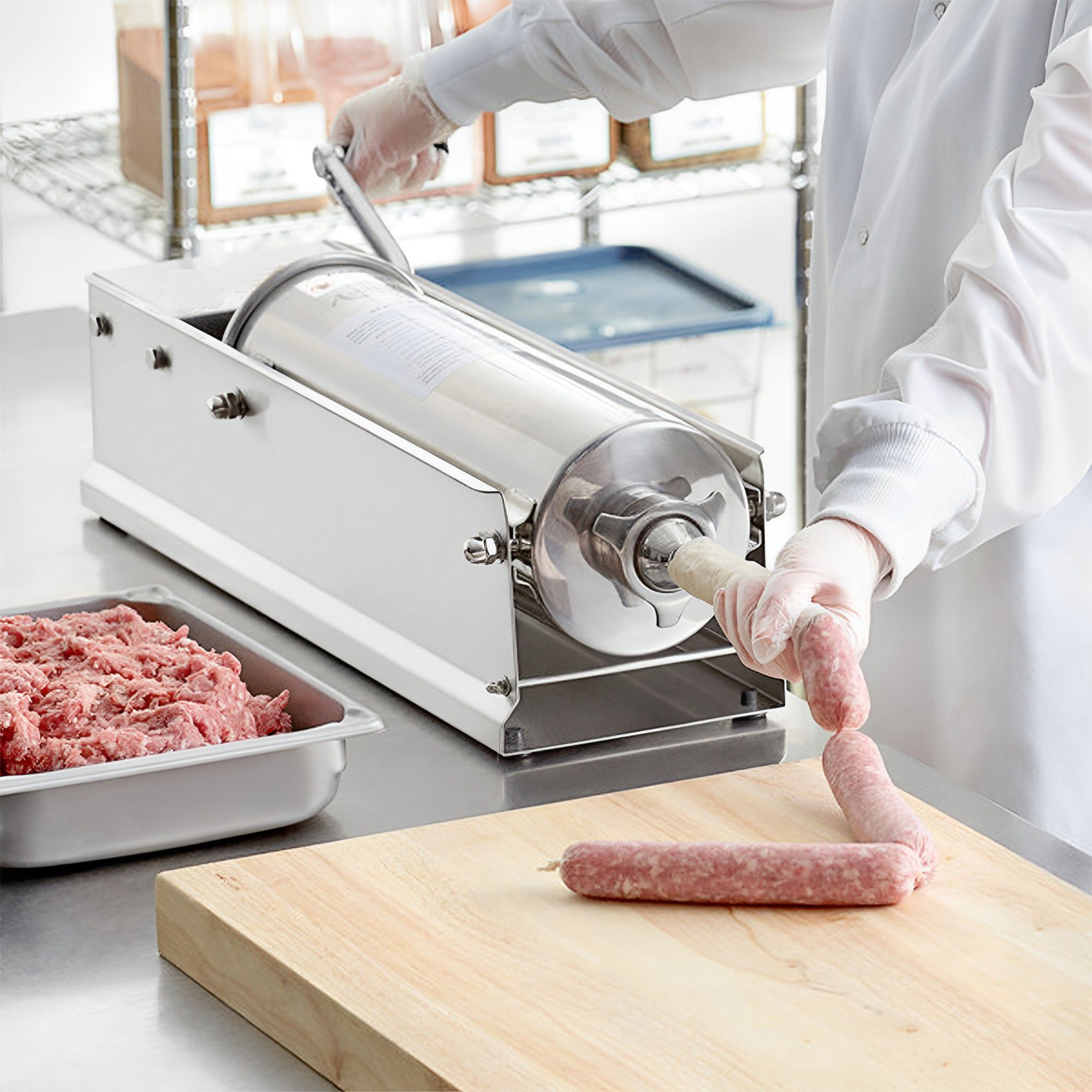 Manual sausage stuffer 5L GGM Gastro