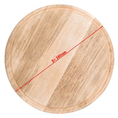 Pizza plate with juice groove - Ø 38 cm