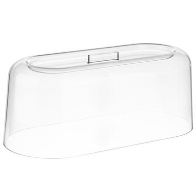 Frischhalte Haube - SAN-Kunststoff - 260x120mm - Höhe: 100mm - oval