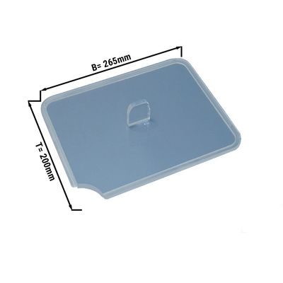 Lid with spoon cut-out - suitable for "2/7"