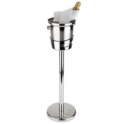 Ständer für Wein/ Sektkühler - Edelstahl - Höhe: 730mm