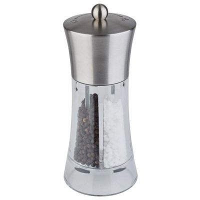 (6 Stück) 2in1 Salz & Pfeffermühle - Acryl - Höhe: 190