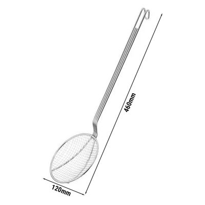 French fry spoon - Ø 120mm - handle length: 340mm