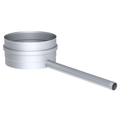 Vaschetta raccogli-condensa con attacco da 1/2" - Ø 350 mm (senza tubo della condensa)	