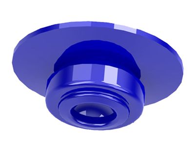 (6 komada) ventil - veliki - za bočice za stiskanje i doziranje - plavi
