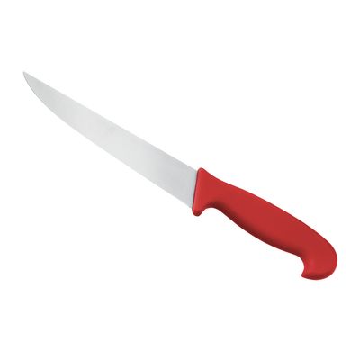 terävä veitsi punainen 18 cm