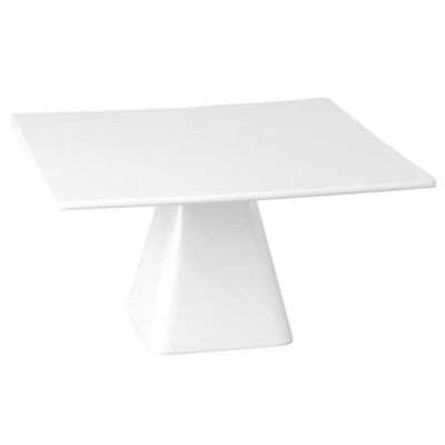 Servier- & Tortenplatte - CASUAL - Melamin - 310x310mm - eckig - Höhe: 160mm