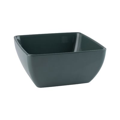 (6 Stück) Schale - PURE - Melamin - 3,8 Liter - eckig - Grün