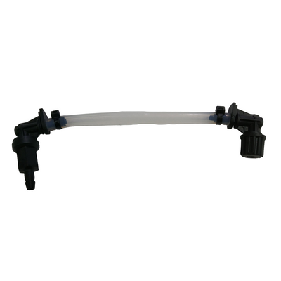 Tuyau Diesel Spiralé 19 Mm Intérieur, 15 Mètres - Avec Raccords 3/4", Pour Pompe à Gasoil, Fioul, Eau