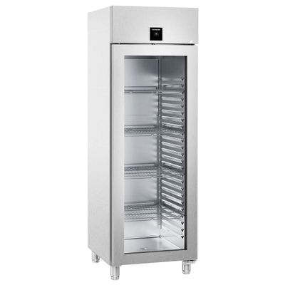 LIEBHERR | Kühlschrank Edelstahl PERFECTION - 486 Liter - GN 2/1 - Innen Edelstahl - mit 1 Glastür