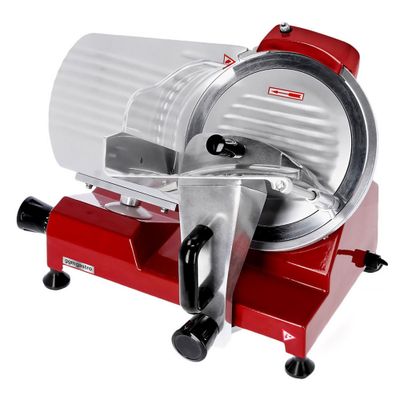 Aufschnittmaschine - 120 Watt - Messer: Ø 220mm - Rot