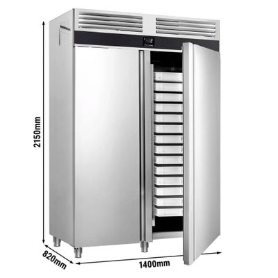 Pekarski hladnjak PREMIUM - EN 60x40 - 1700 litara - sa 2 vrata 