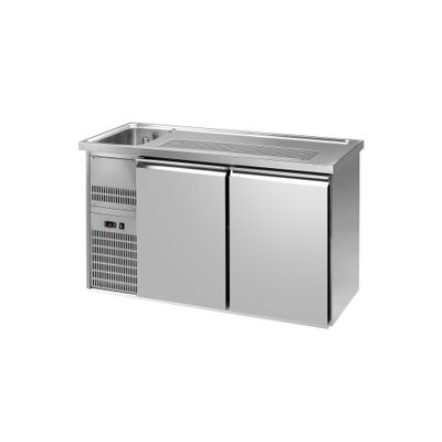 Biertheke Premium PLUS - 1550x700mm - 2 Türen