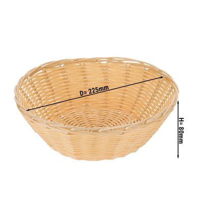 Bread / roll basket - Ø 22.5 cm
