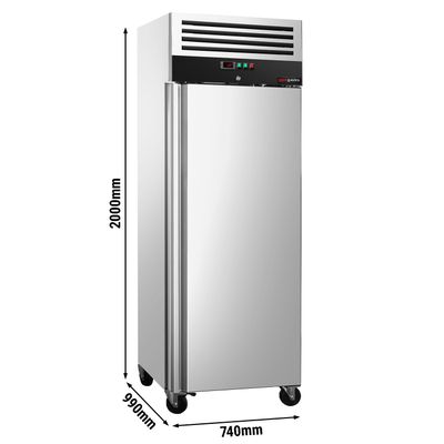 Congelatore per pasticceria PREMIUM - EN 60x80 - 600 litri - 1 Porta, Binari