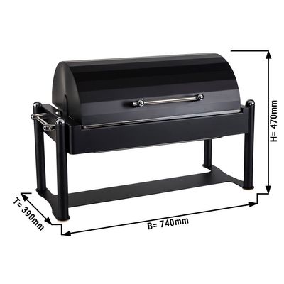 APS Elektro-Heizelement 800W Für Chafing Dishes GN 1/1 - 31,5x22 Cm Mit Leistungsregler