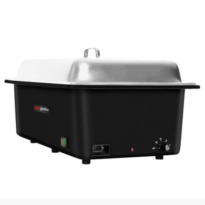 Elektro Chafing Dish - GN 1/1 - mit Deckel - Schwarz