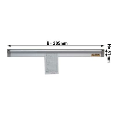 Aluminijske letvice za listiće narudžbi - 30,5 cm 