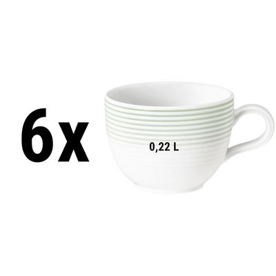 (6 pieces) Seltmann Weiden - Cafeteria cup Tulip - 0.22 liter