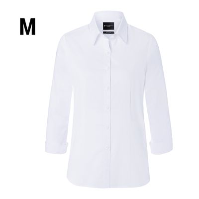 Karlowsky Классическая женская блузка с рукавом 3/4 - цвет: белый / размер: M