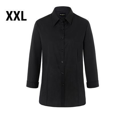 karlowsky ženska bluza classic sa 3/4 rukava - crna - veličina: XXL