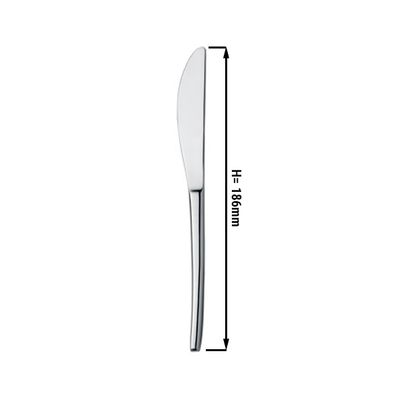 (12 шт.) Нож для десертов Aleria - 18,6 см 