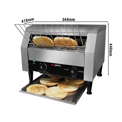  Konveyörlü Ekmek Kızartma Makinesi 2,3 kW