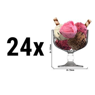 (24 sztuki) Ponadczasowy deser lodowy - 0,25 litra 