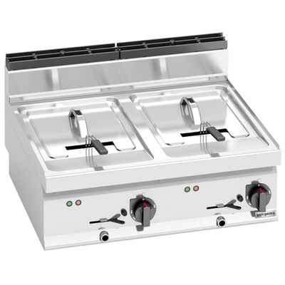 Elektro Doppelfritteuse - 10+10 Liter - 18 kW