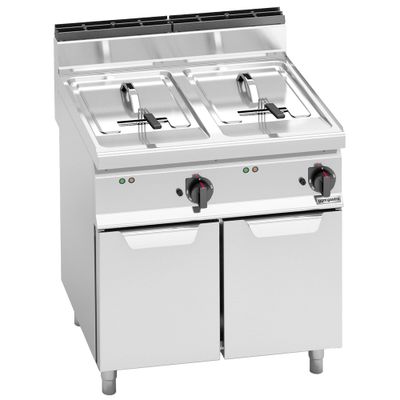 Elektro Doppelfritteuse - 10+10 Liter - 18 kW