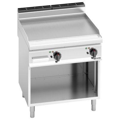Elektro Bratplatte - 9,6 kW - Glatt