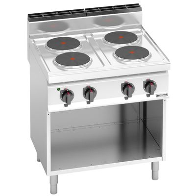 Elektroherd - 10,4 kW - 4 Platten Rund