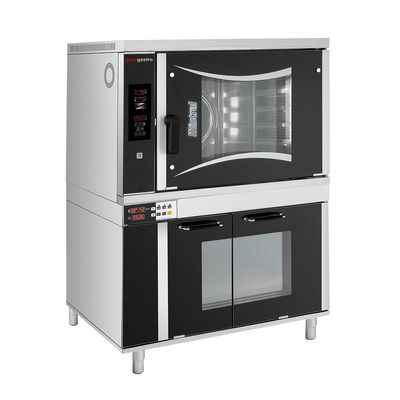 Electric Hot Air Oven Digital - 6x EN 60 x 40 cm - incl. proofing cabinet for 12x EN 60 x 40 cm