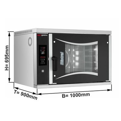 Commercial Bakery Electric Convection Oven - Digital - 6x EN 60x40