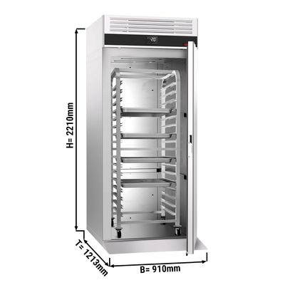 Armoire réfrigérée à encastrer PREMIUM - GN 2/1 - GN 1/1 - EN 60x40- 700 litres - avec 1 porte