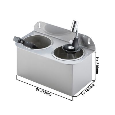 Stroj za pranje grabilica sladoleda sa strojem za pranje grabilica & integriranom zaštitom od povratnog toka vode