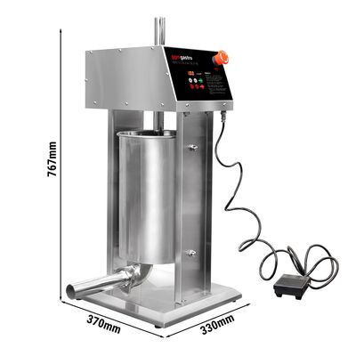 Stainless Steel Electric Sausage Stuffer (Standing)